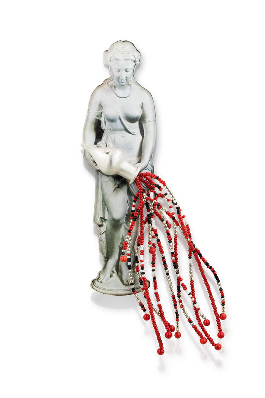 Linda Savineau, "Black is Sorrow, White is Innocence, Red is Blood, Silver is Hope..."
